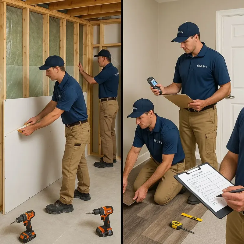 Repairs and Reconstruction process in Lake Junaluska, NC