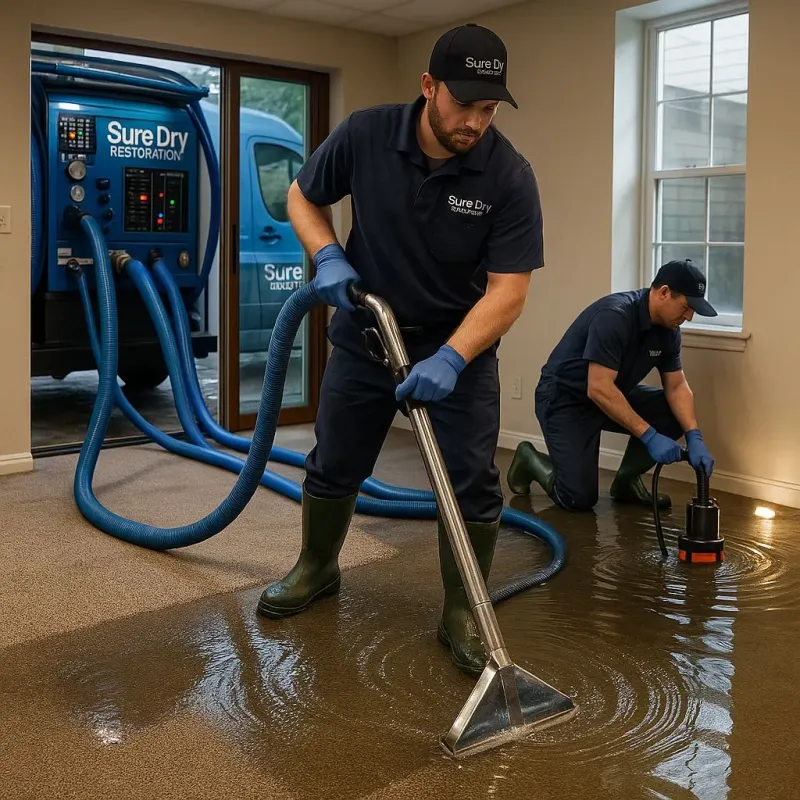 Water Extraction and Removal process in Lake Junaluska, NC